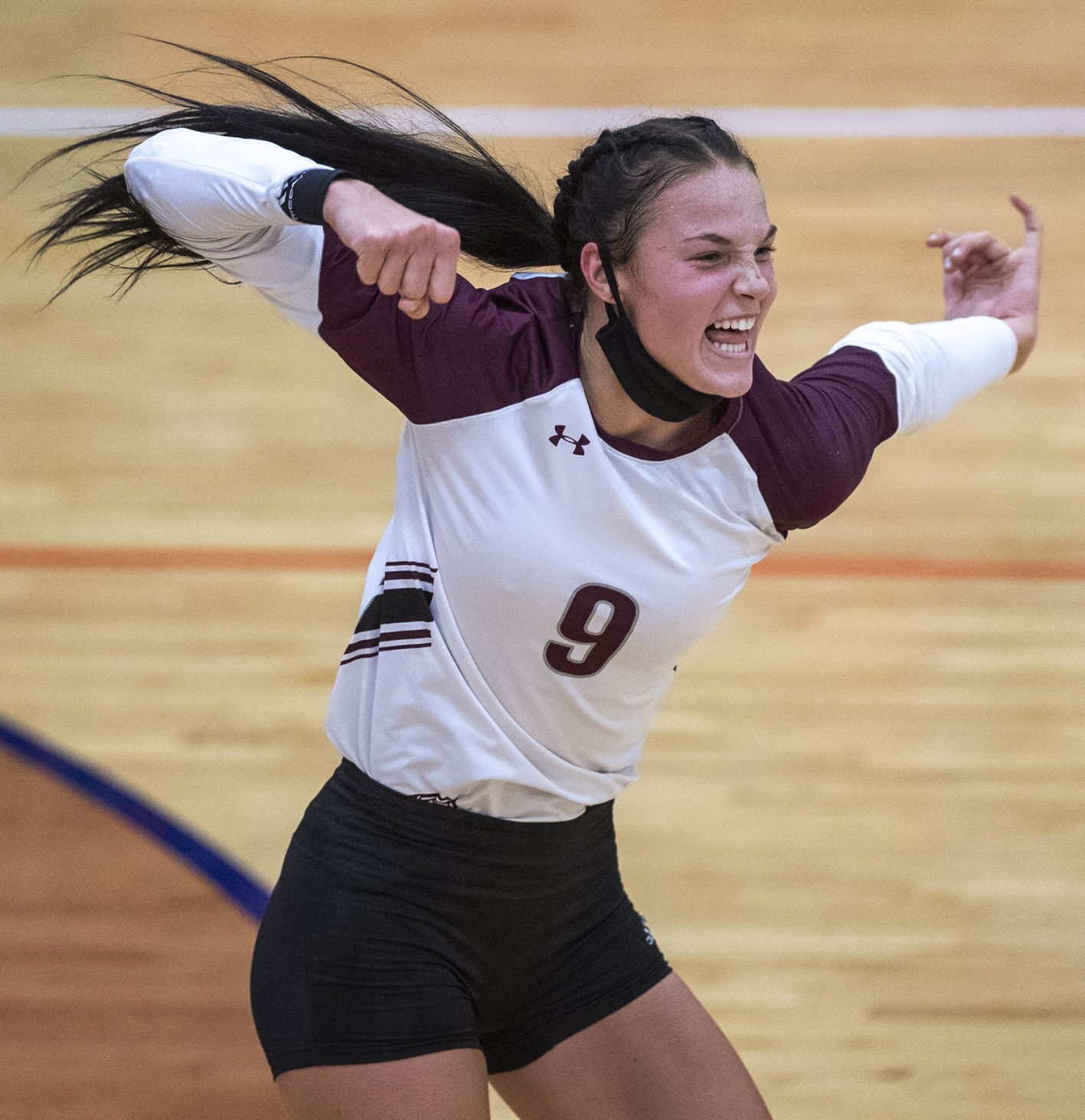 Waverly-Norris volleyball, 9.15